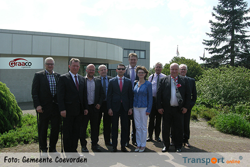 Delegatie Brest onderzoekt mogelijkheden railgoederenvervoer Coevorden