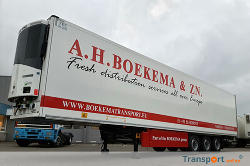 Vier nieuwe trailers voor A.H. Boekema & Zn