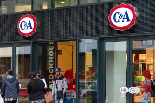 C&A sluit vier filialen in 2017 