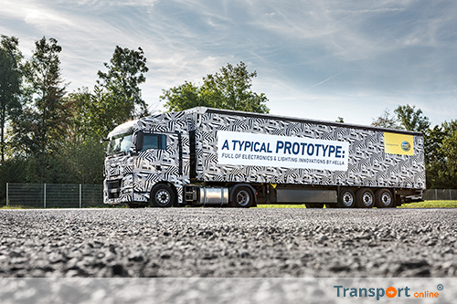 HELLA innoveert aan boord van de technologie-truck