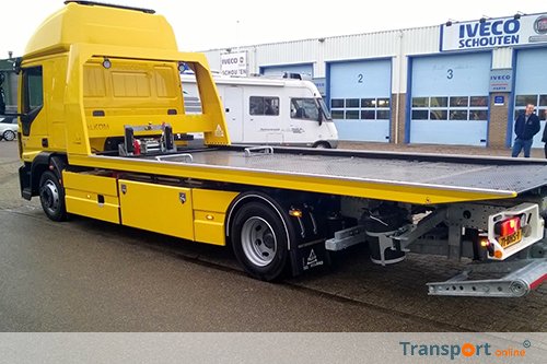 12-tons IVECO Eurocargo voor Autobedrijf J. Muys & Zn uit Heteren