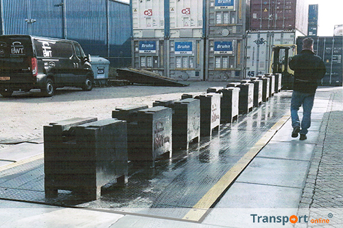 70-tons geijkte weegbrug voor Niek Dijkstra Transport