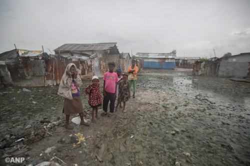 Orkaan Matthew treft Haïti vol 
