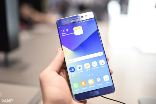 'Samsung bevriest productie Galaxy Note 7'