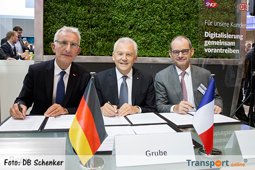 DB Schenker en SNCF gaan digitale samenwerking aan