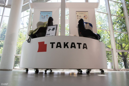 'Airbagmaker Takata wil snel zaken doen' 