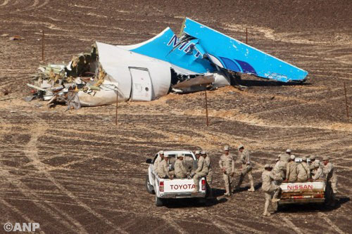 'Crash passagiersvliegtuig Metrojet was terroristische aanval' 