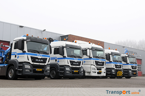 Vijf bijzondere MAN-trucks voor autolaadkraanspecialist Balvert & Zn