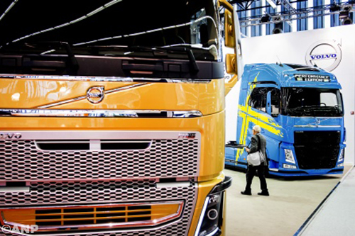 Vrachtwagenfabrikant Volvo ziet herstel in Europa