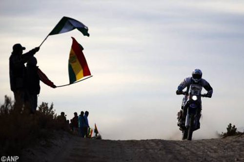 Motorrijder Xavier de Soultrait moet dagzege afstaan in Dakar Rally