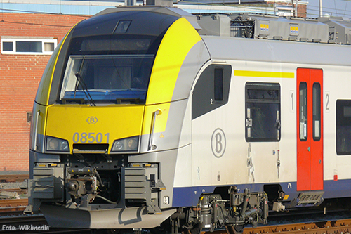 'Ontsnapte' trein ontspoort in België