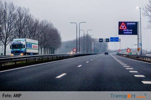 Gladheid trekt naar het oosten