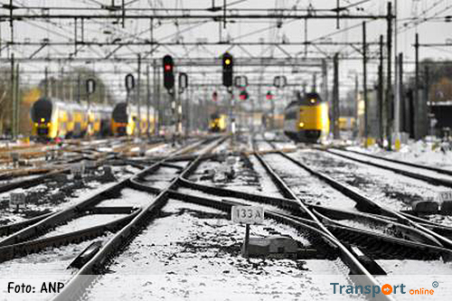 Ook treinverkeer heeft last van winterweer