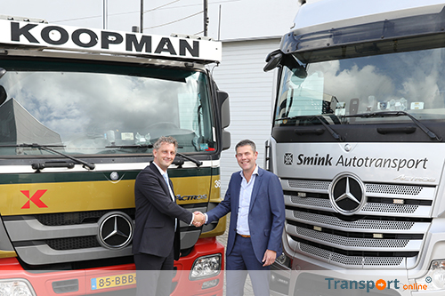 Koopman Logistics Group neemt per direct Smink Transport over