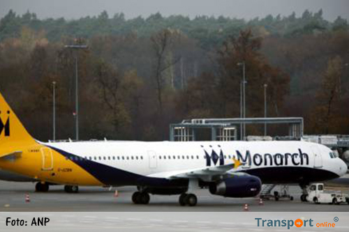 Britse luchtvaartmaatschappij Monarch valt om