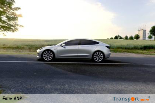Bouw Tesla Model 3 nog niet op stoom