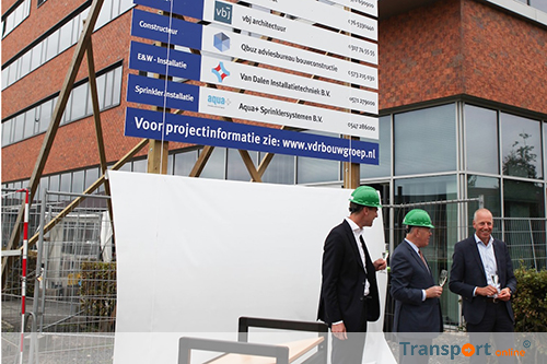 Officiële start nieuwbouw duurzaam distributiecentrum PartsPoint Group Ede
