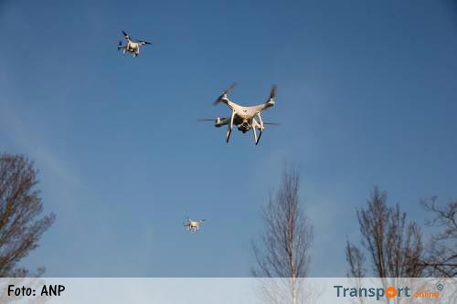 Politie gebruikt drones in Oost-Nederland