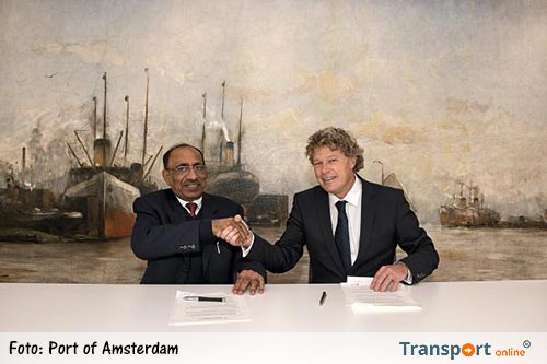 Samenwerking Port of Fujairah, Havenbedrijf Amsterdam en twee andere Nederlandse bedrijven