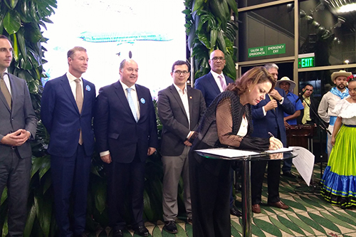 KLM en Costa Rica starten unieke samenwerking om luchtvaart te verduurzamen