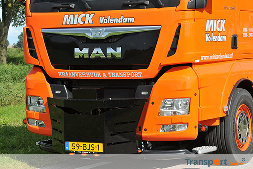 Imposante MAN TGX 37.500 voor Mick Volendam