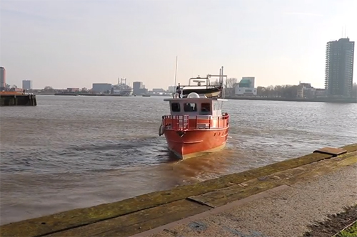 'Voormalige drugsboot wordt opleidingsschip' [+video]