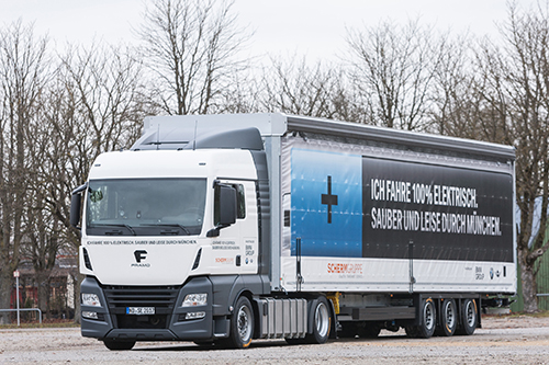 Drie elektrische vrachtwagens voor BMW Group