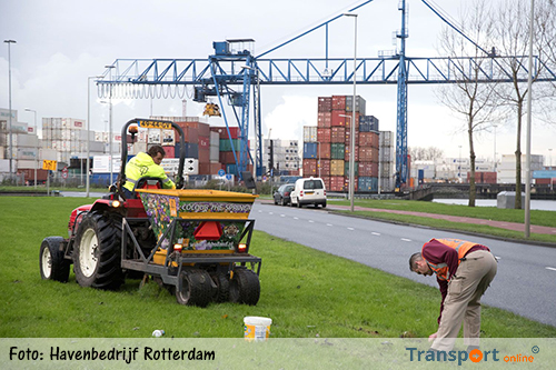 Rotterdamse haven alvast in de bloemetjes gezet