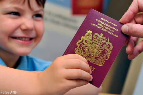 Blauw Brits paspoort keert terug na brexit