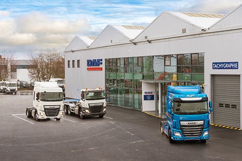 DAF Trucks opent nieuwe dealer in Parijs
