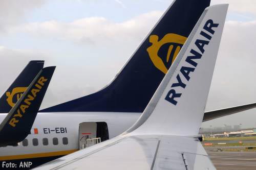 Vakbond FNV wil erkenning van Ryanair