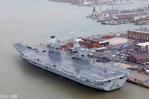 Lek in nieuw vliegdekschip van 3,5 miljard