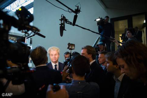 Wilders slaat gesprek met BNR af