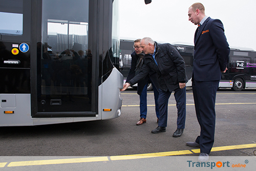 Qbuzz presenteert eerste waterstofbus in Groningen