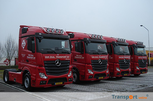 Nieuwe Mercedes-trekkers voor Van Zaal Transport