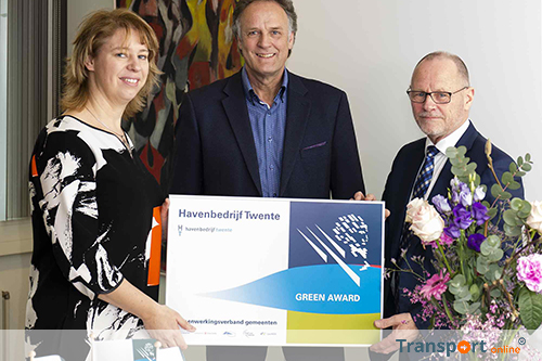 Havenbedrijf Twente beloont schone schepen met Green Award