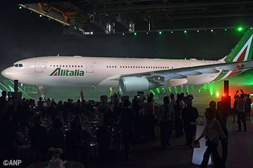 Luchtvaartmaatschappij Alitalia schrapt 2000 banen