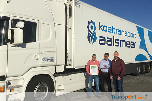 Koeltransport Aalsmeer behaalt ISO 22000 certificaat