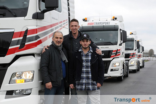 Vier nieuwe MAN trucks voor MBH Transport