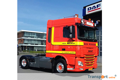 Nieuwe DAF FT XF 460 voor Ries Wieggers Int. Transport