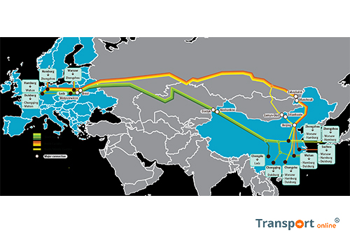 UPS breidt spoordiensten tussen Europa en China uit