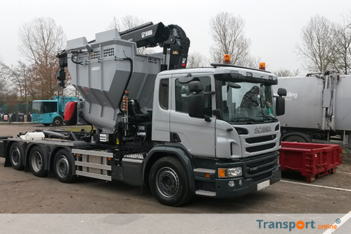 Nieuwe Scania afvalinzamelwagen voor HVC