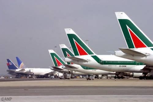 Werknemers Alitalia tegen reddingsplan
