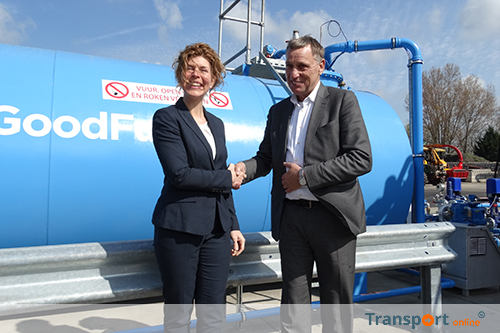 De Jong Zuurmond lanceert met GoodFuels en MAN eerste private blendingstation voor Renewable Diesel (HVO) in Nederland