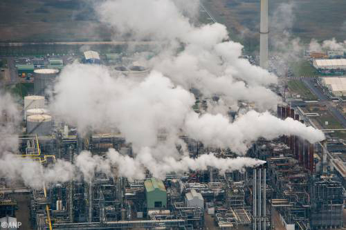 CO2-uitstoot Nederlandse industrie daalt niet