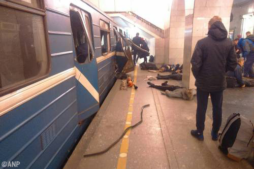 Verdachte aanslag in metro Sint-Petersburg is Kirgizische Rus