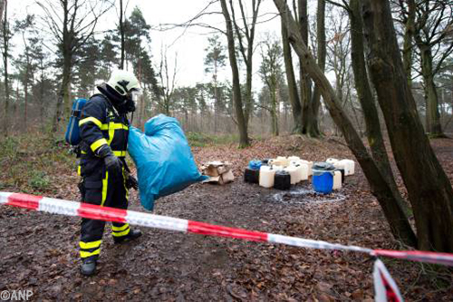 Drugsafval gedumpt in Limburgs kanaal