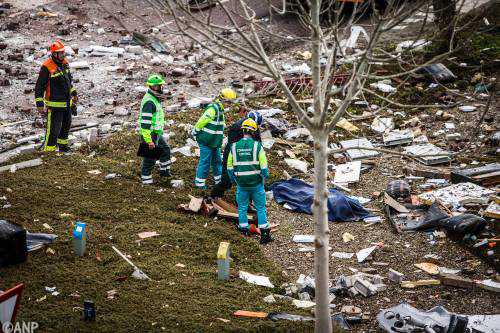 Onderzoek bij ziekenhuis na explosie Veendam