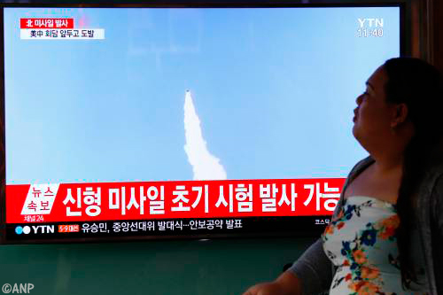 Noord-Korea dreigt met meer rakettesten
