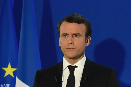 Emmanuel Macron gekozen tot nieuwe president Frankrijk